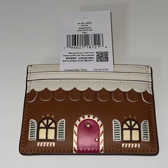 Kate Spade Gingerbread House Card Holder - Picture 6 of 6
